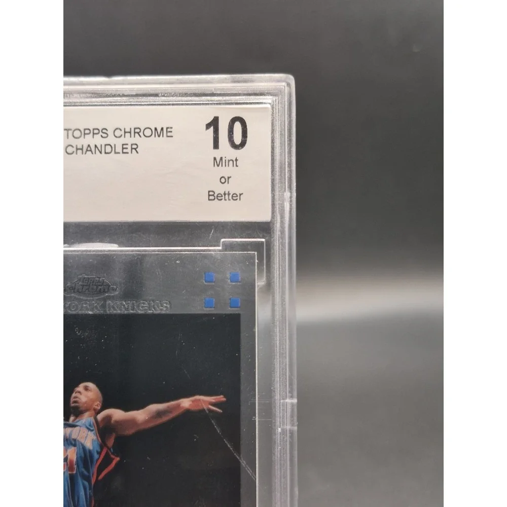 2007-08 Topps Chrome Wilson Chandler #123 Rookie (RC) New York Knicks BCCG 10